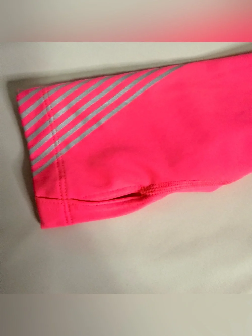 Nike Running Dri-FIT Neon Pink Reflective Quarter Zip Pullover XS